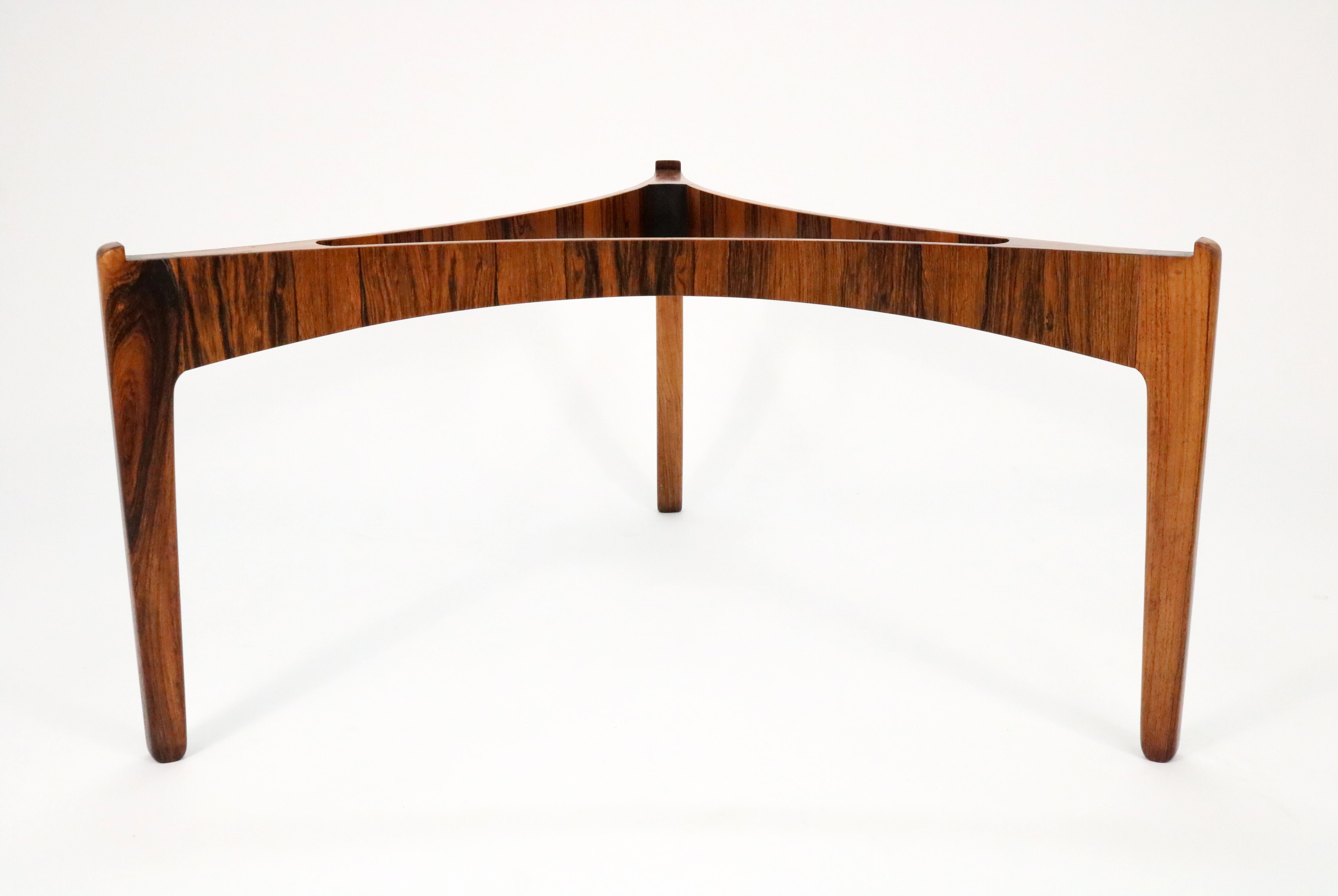 Rosewood Coffee Table by Sven Ellekaer for Christian Linneberg 5