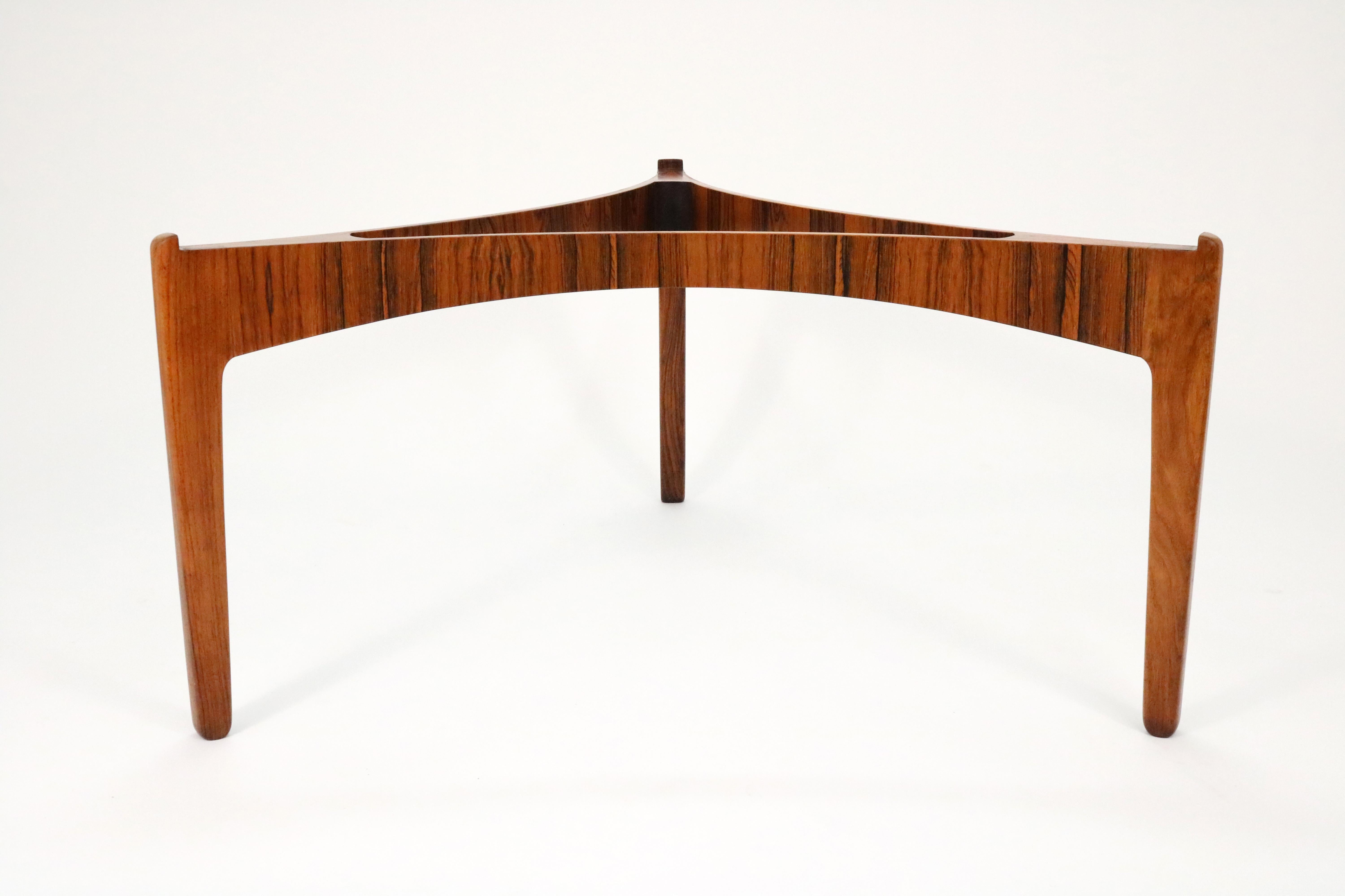 Rosewood Coffee Table by Sven Ellekaer for Christian Linneberg 6