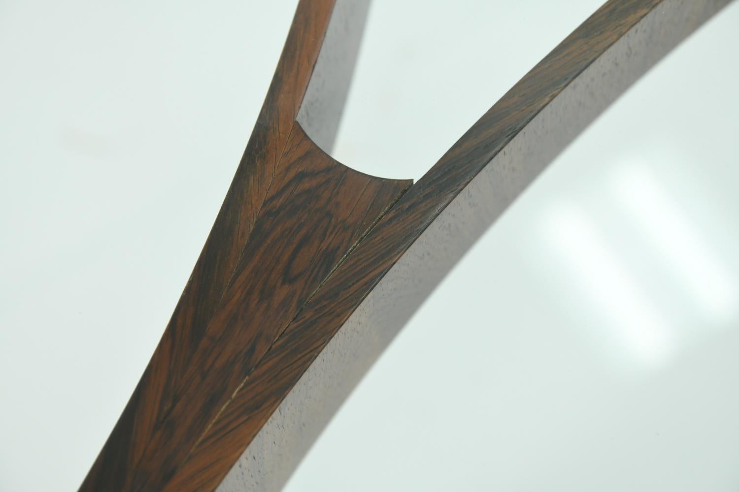 Rosewood Coffee Table by Sven Ellekaer for Christian Linneberg In Good Condition In Norwalk, CT