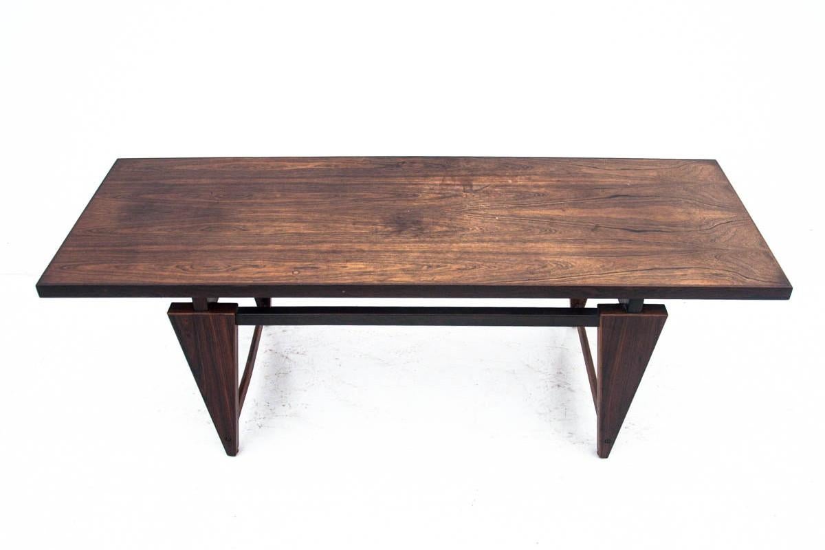 Scandinavian Modern Rosewood Coffee Table, Danish Design, 1960s For Sale