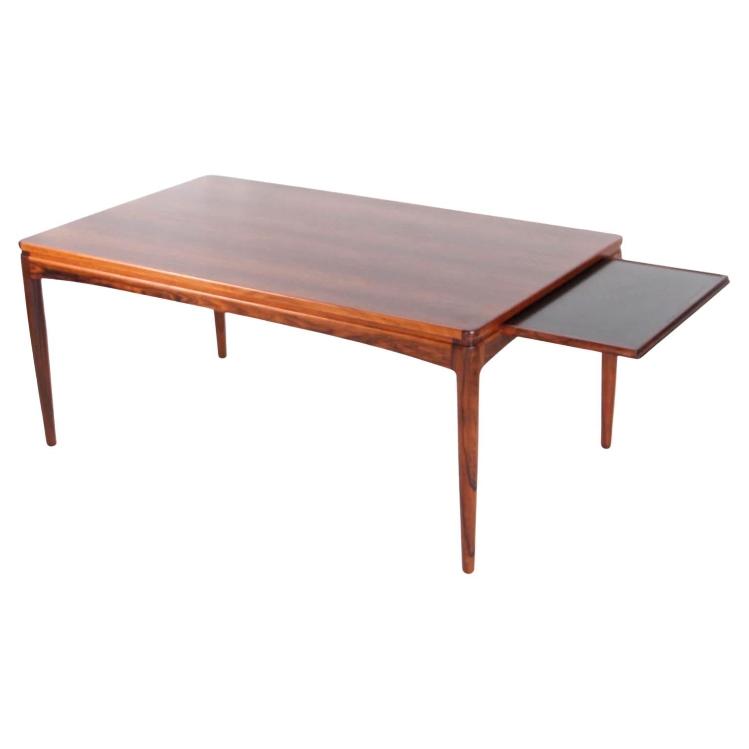 Rosewood coffee table For Sale