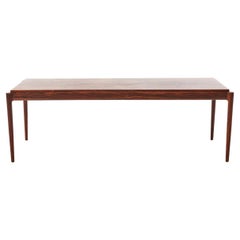 Rosewood coffee table Ib Kofod Larsen, design 1960's