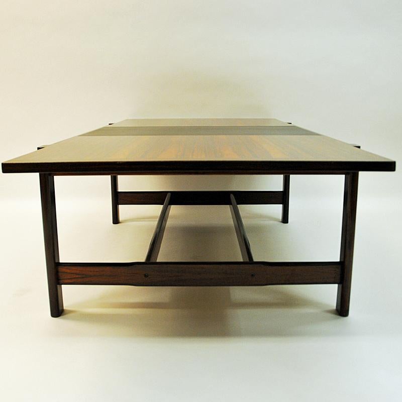 Norwegian Rosewood Coffee Table Sari by Torbjørn Afdal for Bruksbo, Norway, 1962