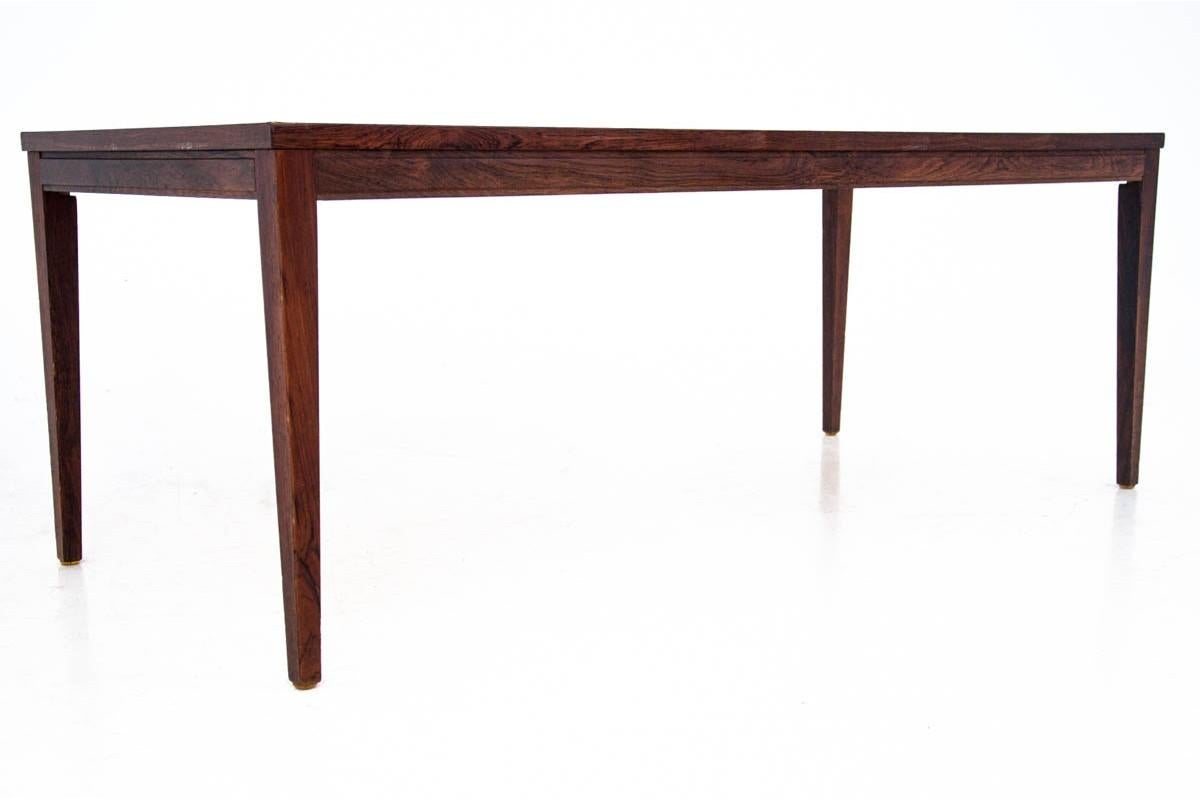 Rosewood Coffee Table with Ceramics, Danish Design, 1960s For Sale 1