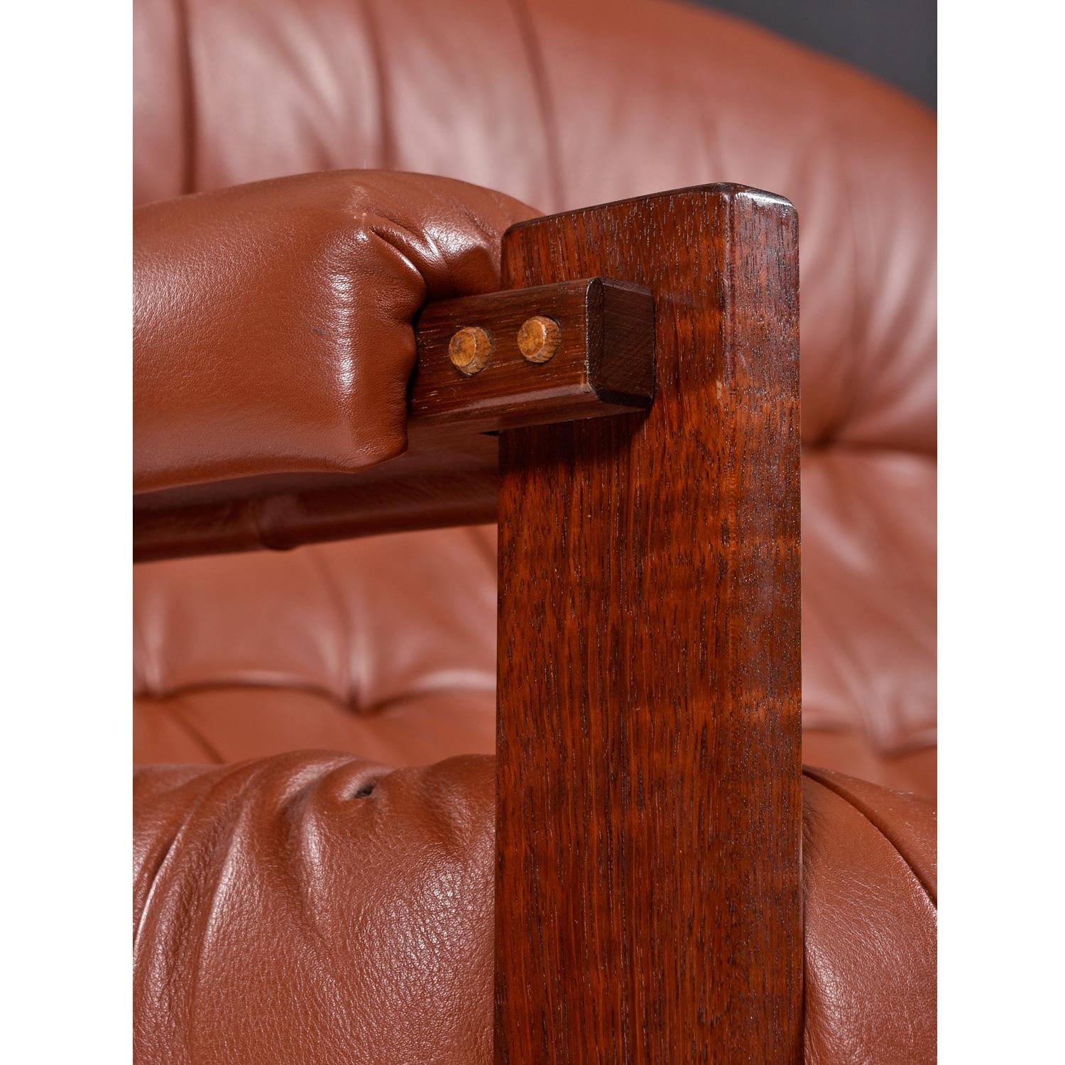 Rosewood & Cognac Leather MP-163 