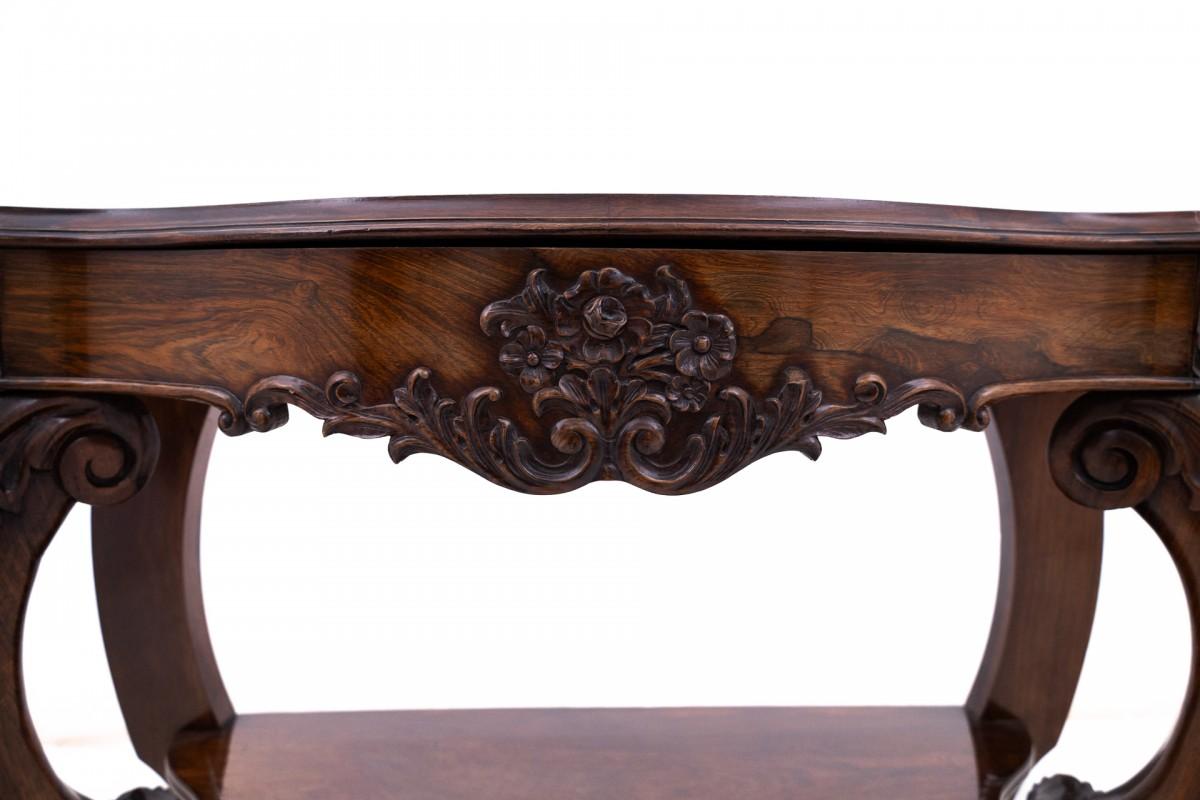 19th Century Rosewood console, France, circa 1890. For Sale