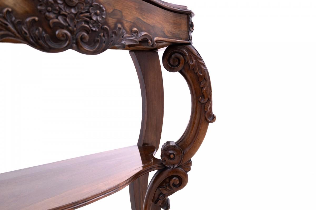 Rosewood console, France, circa 1890. For Sale 1
