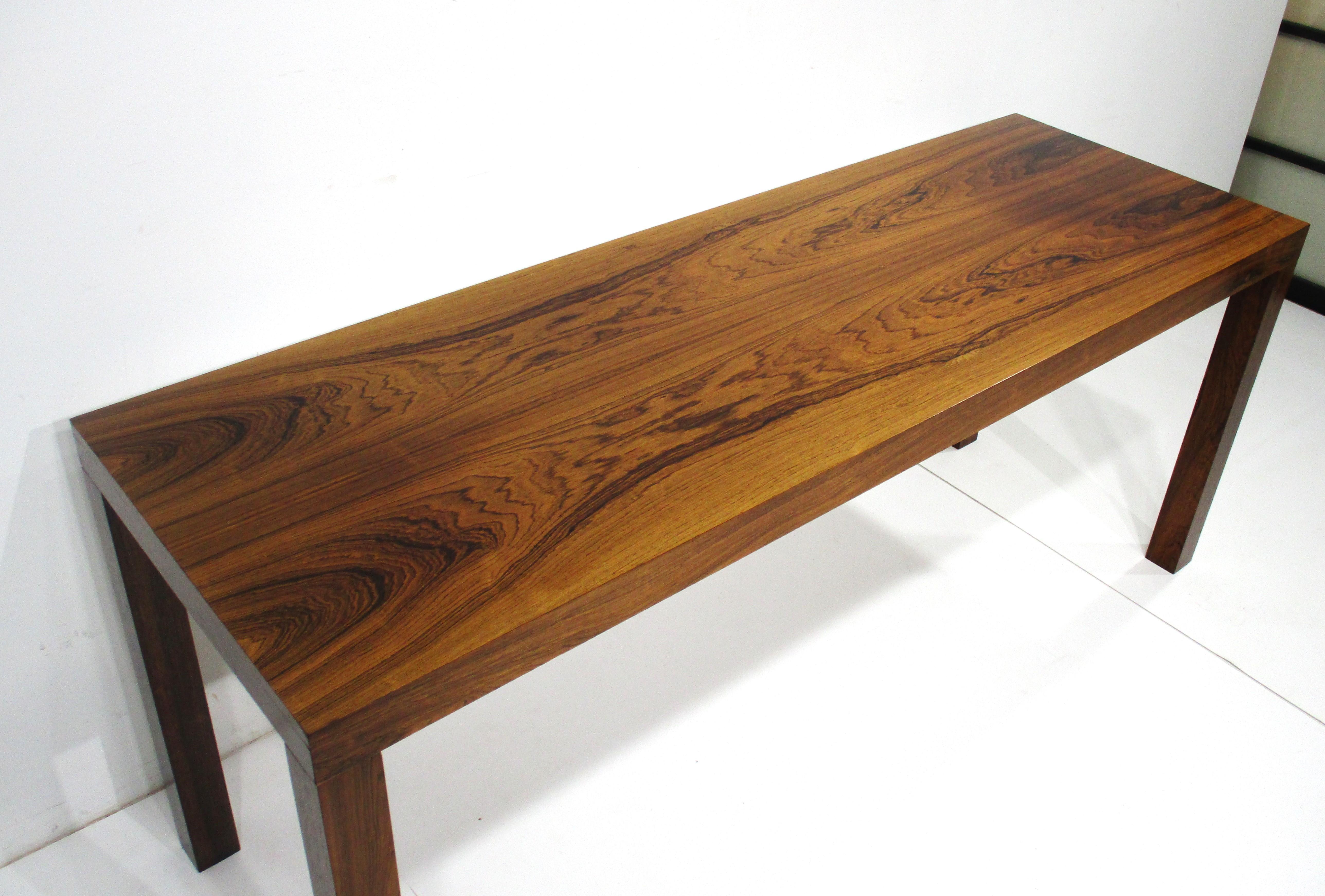 Mid-Century Modern Rosewood Console Table by Hom Ringsted for Centrum Mobler Denmark   For Sale
