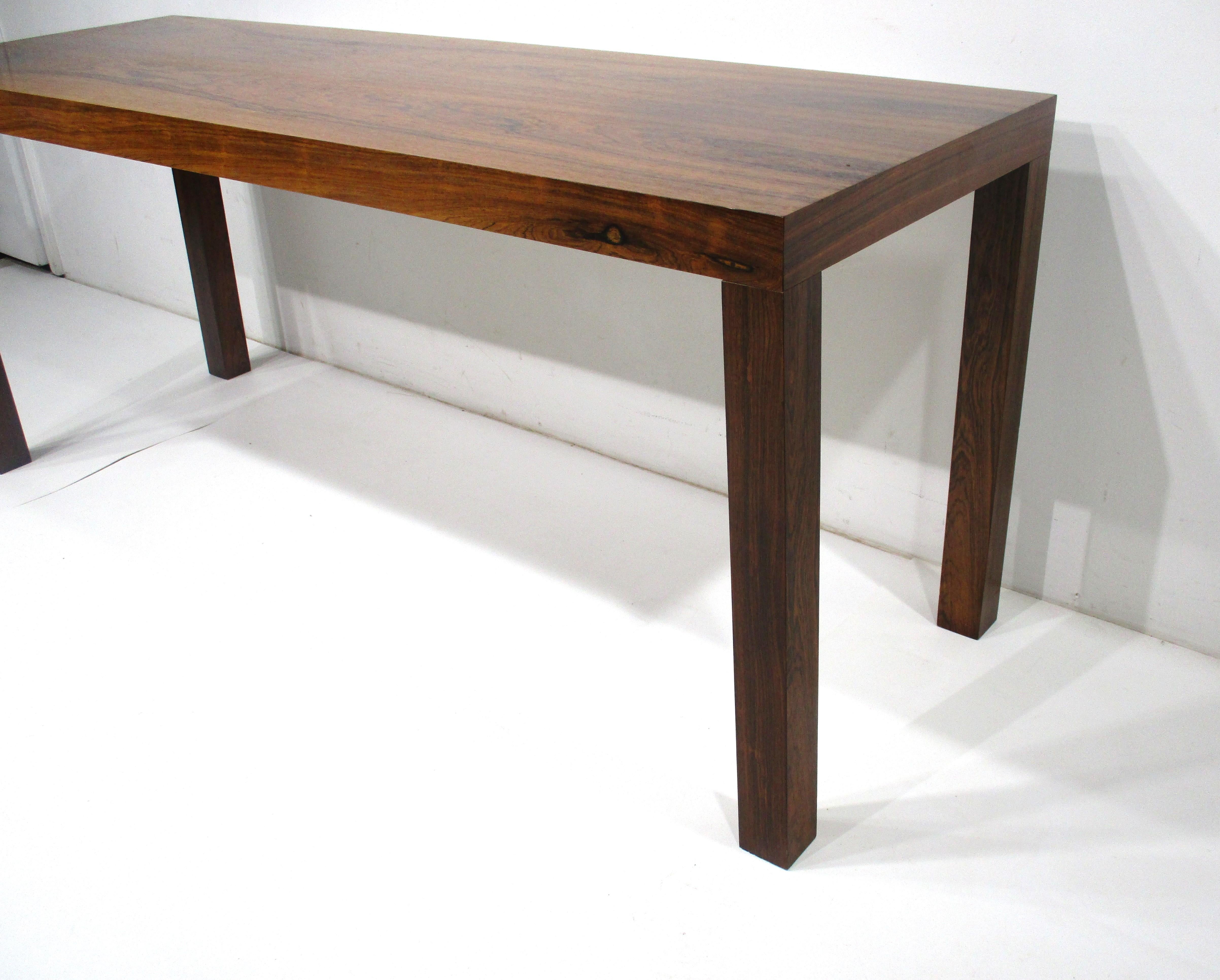 Rosewood Console Table by Hom Ringsted for Centrum Mobler Denmark   For Sale 1