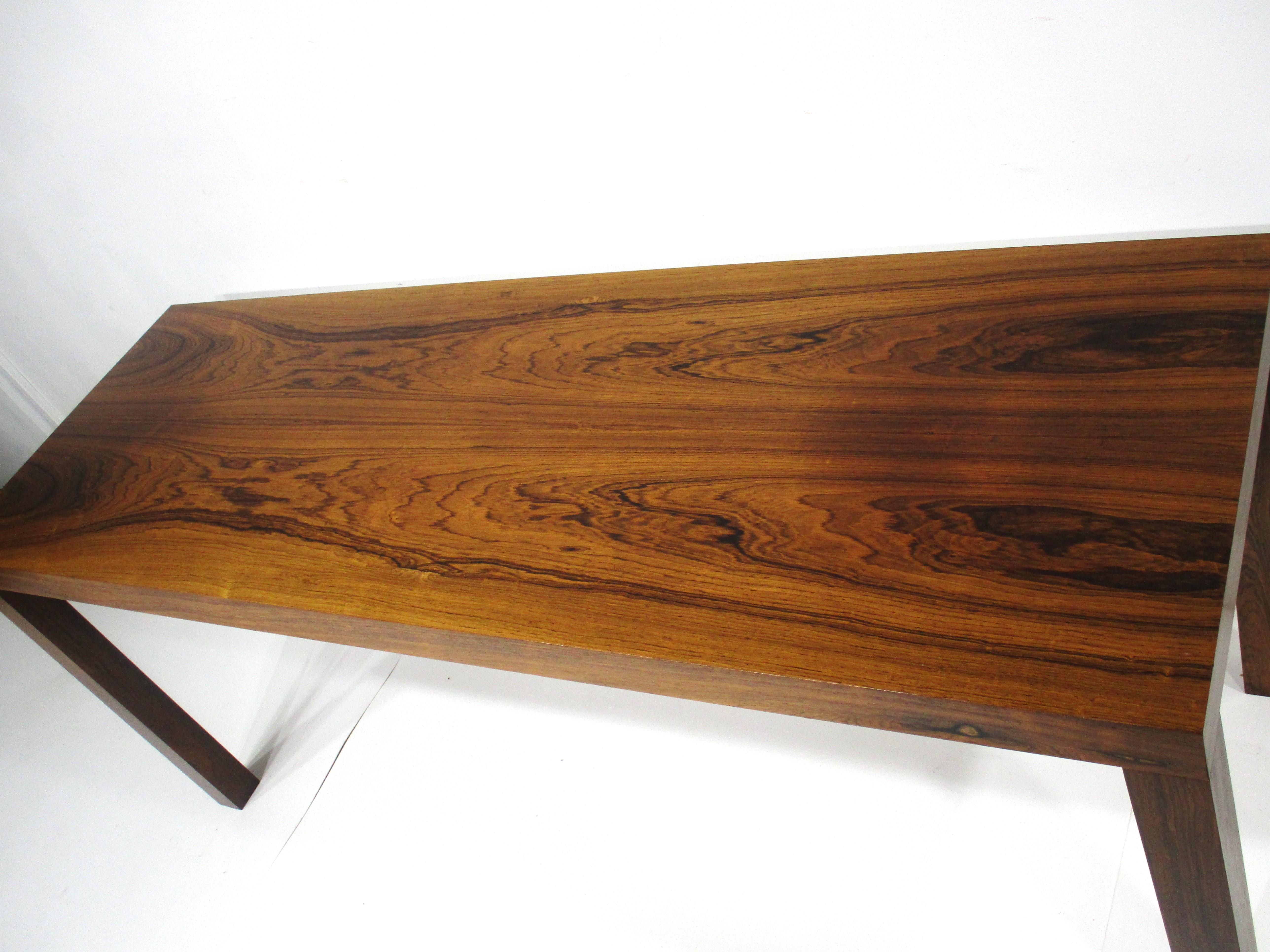Rosewood Console Table by Hom Ringsted for Centrum Mobler Denmark   For Sale 2