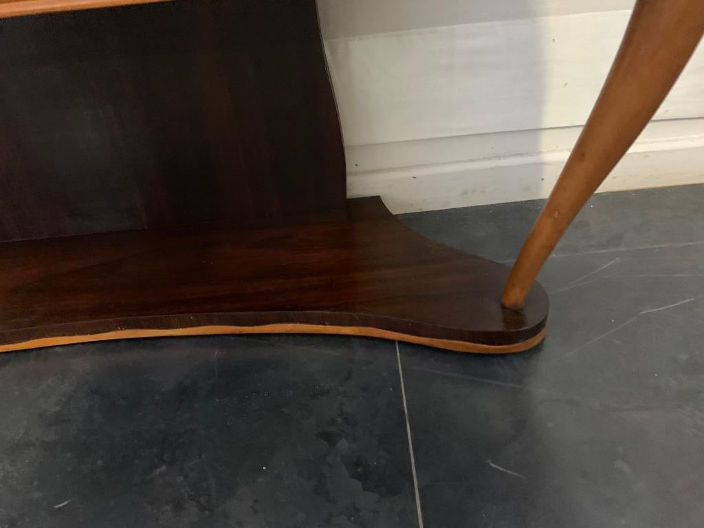 Rosewood Console Table by Paolo Buffa, 1940s For Sale 1