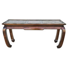 Rosewood Console Table Chinoiserie Asian Ming