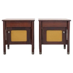 Rosewood Console Tables, 1970s, Set of 2
