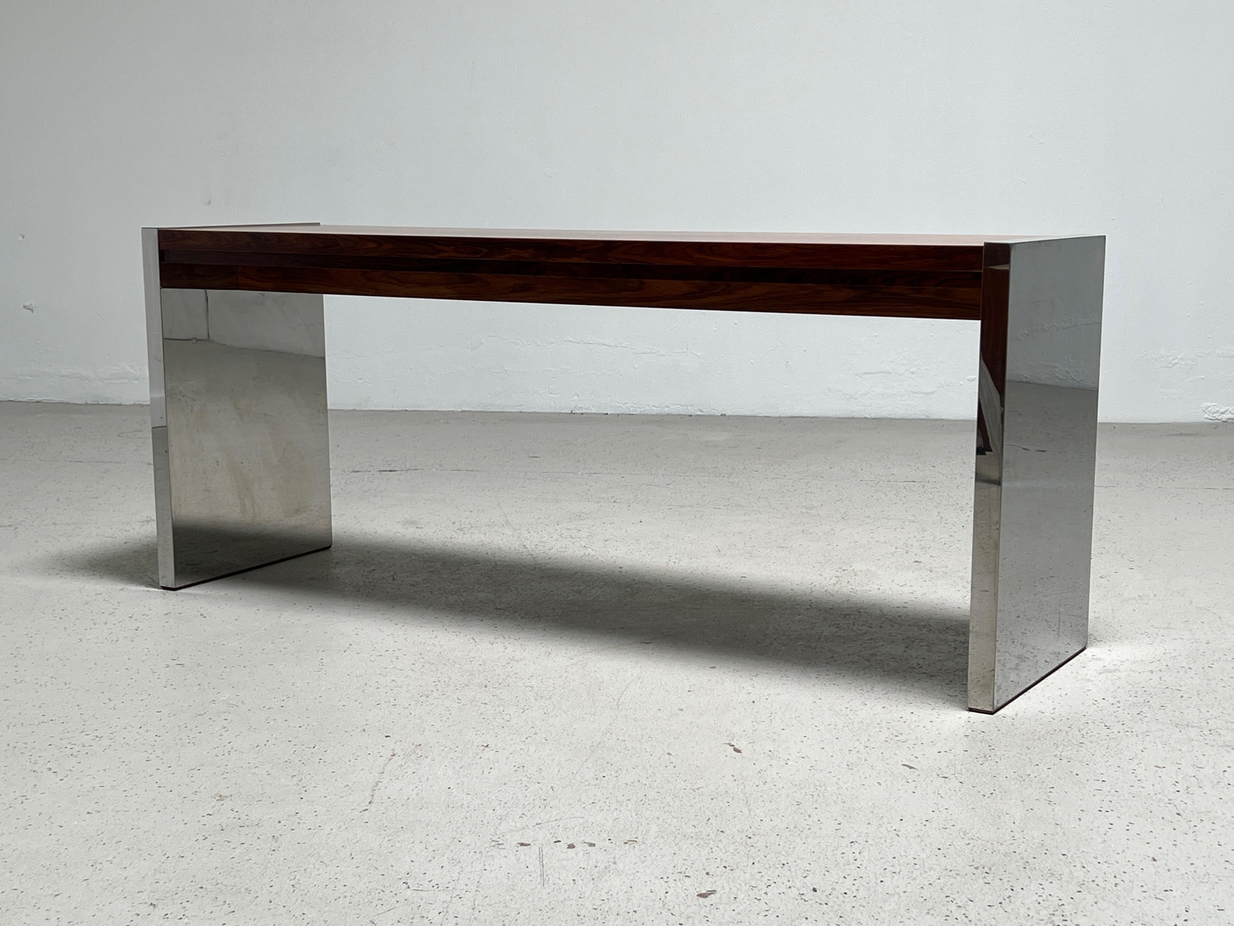 Rosewood Console Tables by Dunbar 11