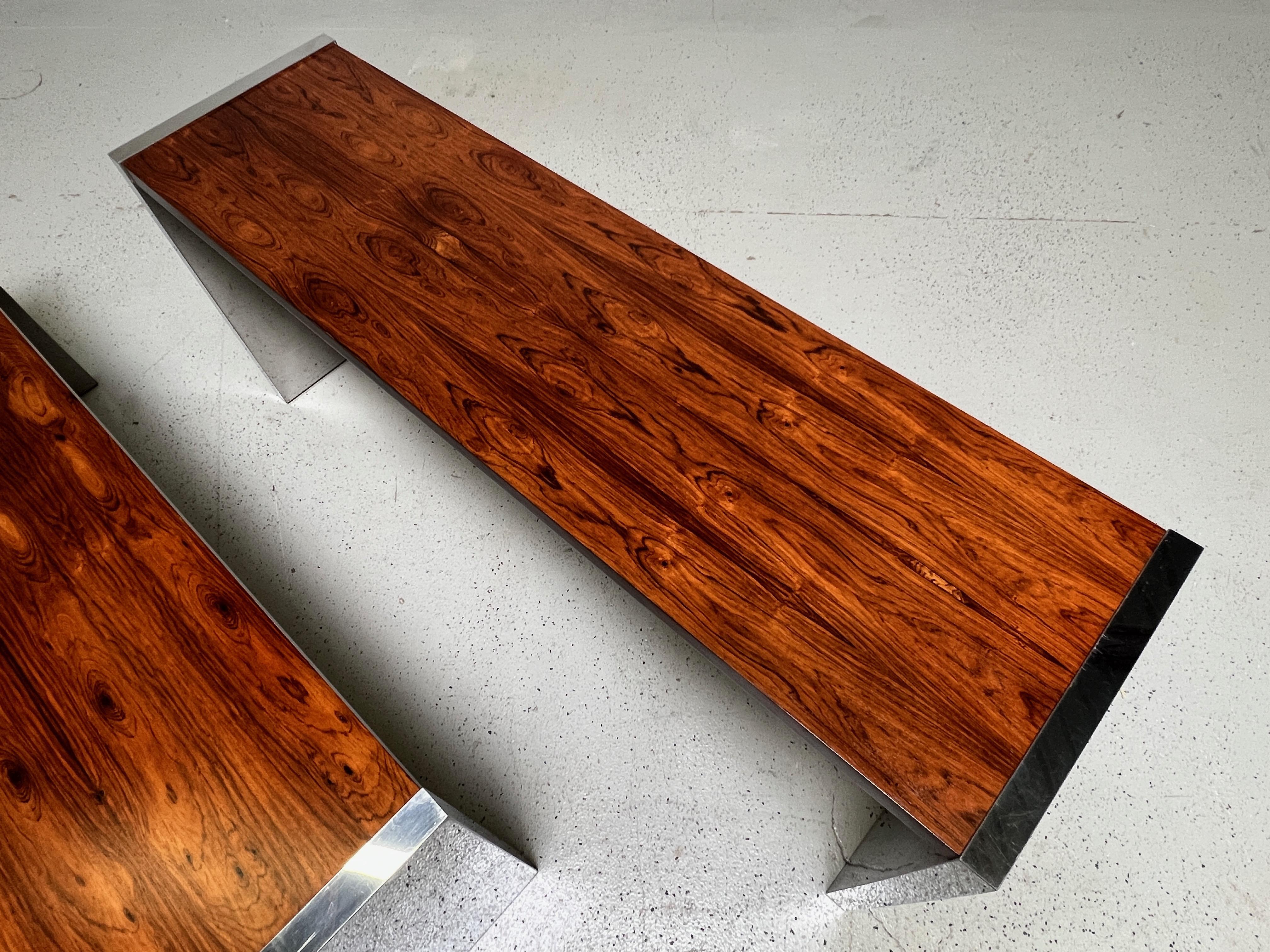Rosewood Console Tables by Dunbar 2