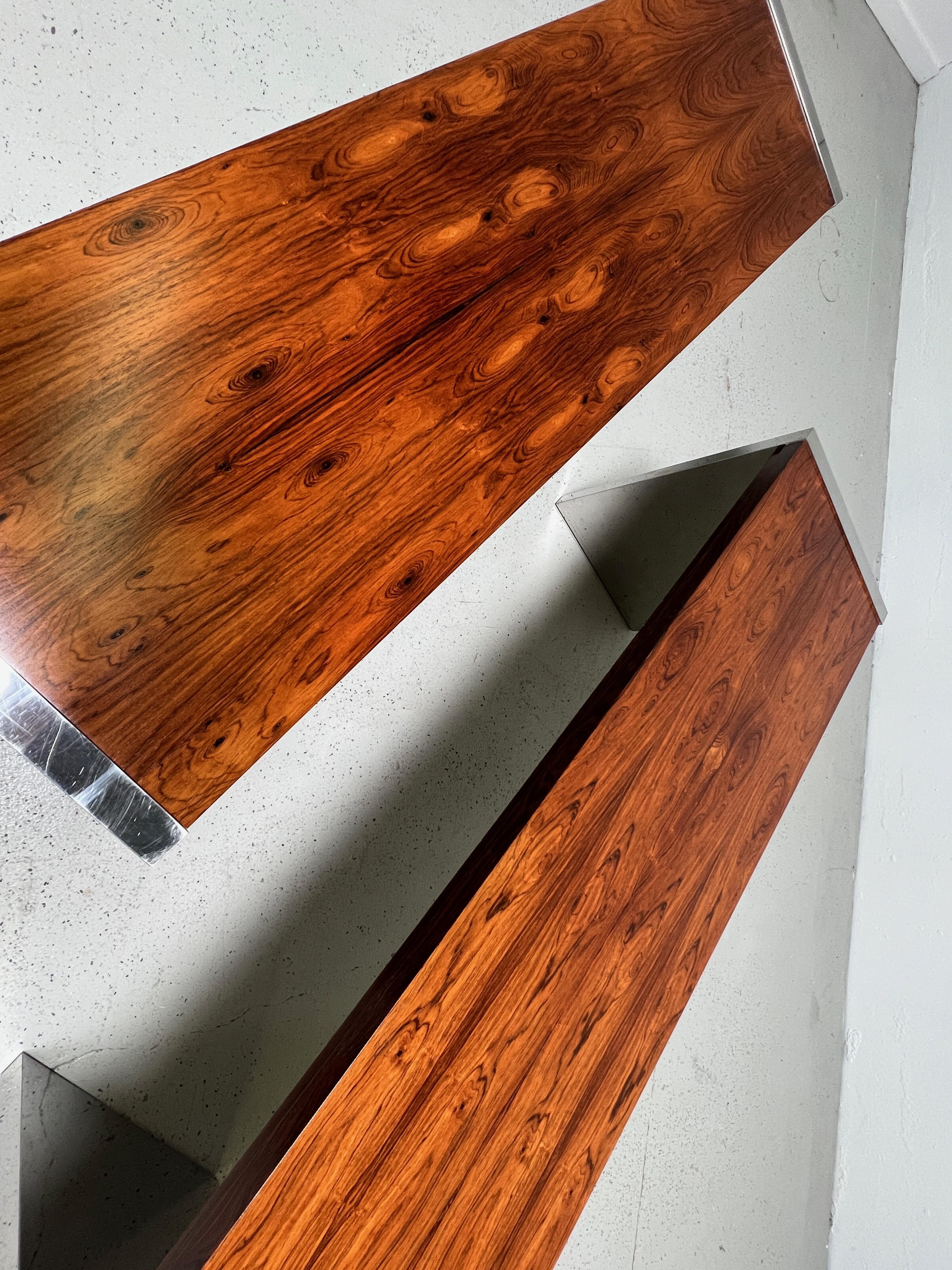 Rosewood Console Tables by Dunbar 4