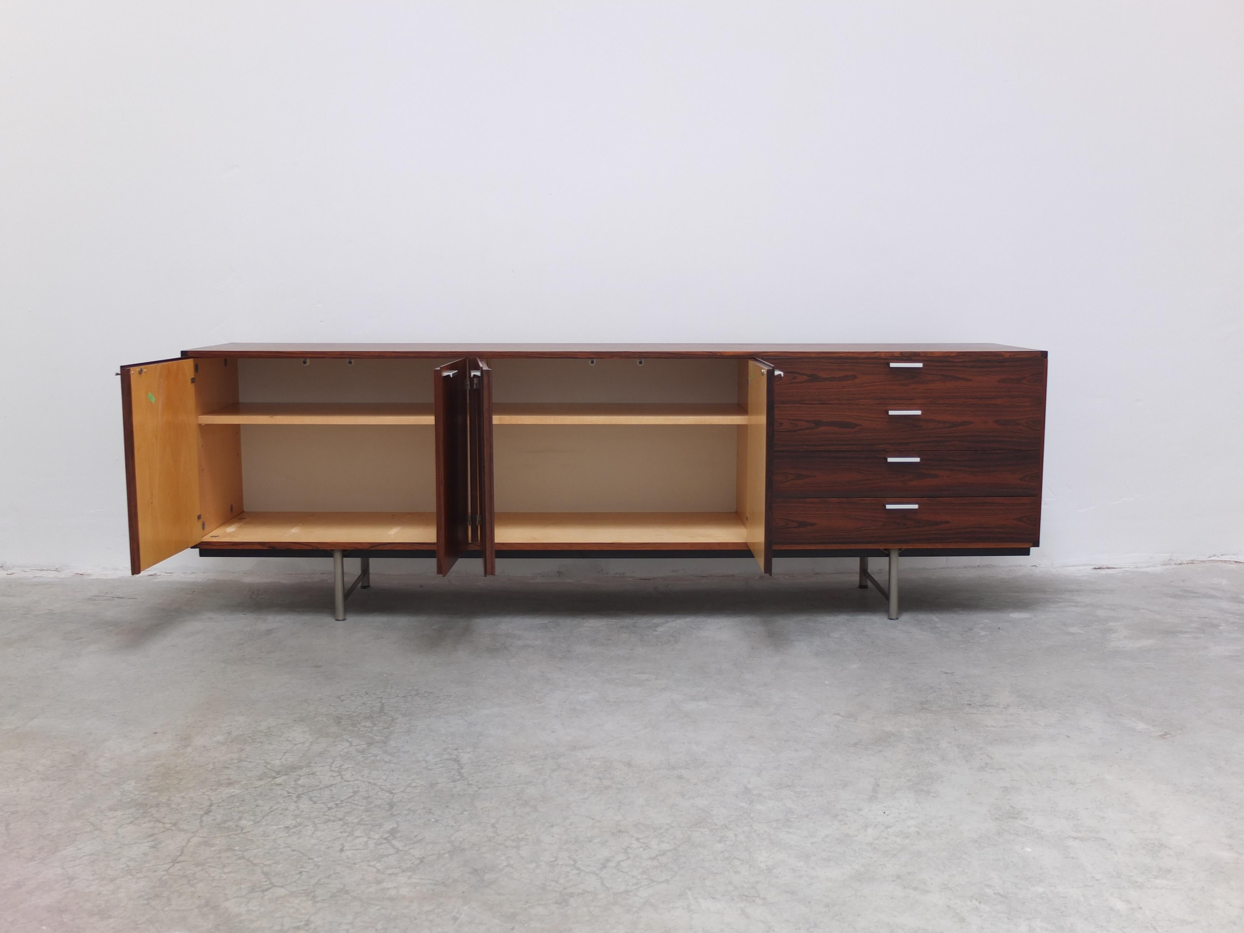 Rosewood 'CR Series' Sideboard by Cees Braakman for Pastoe, 1960s 4