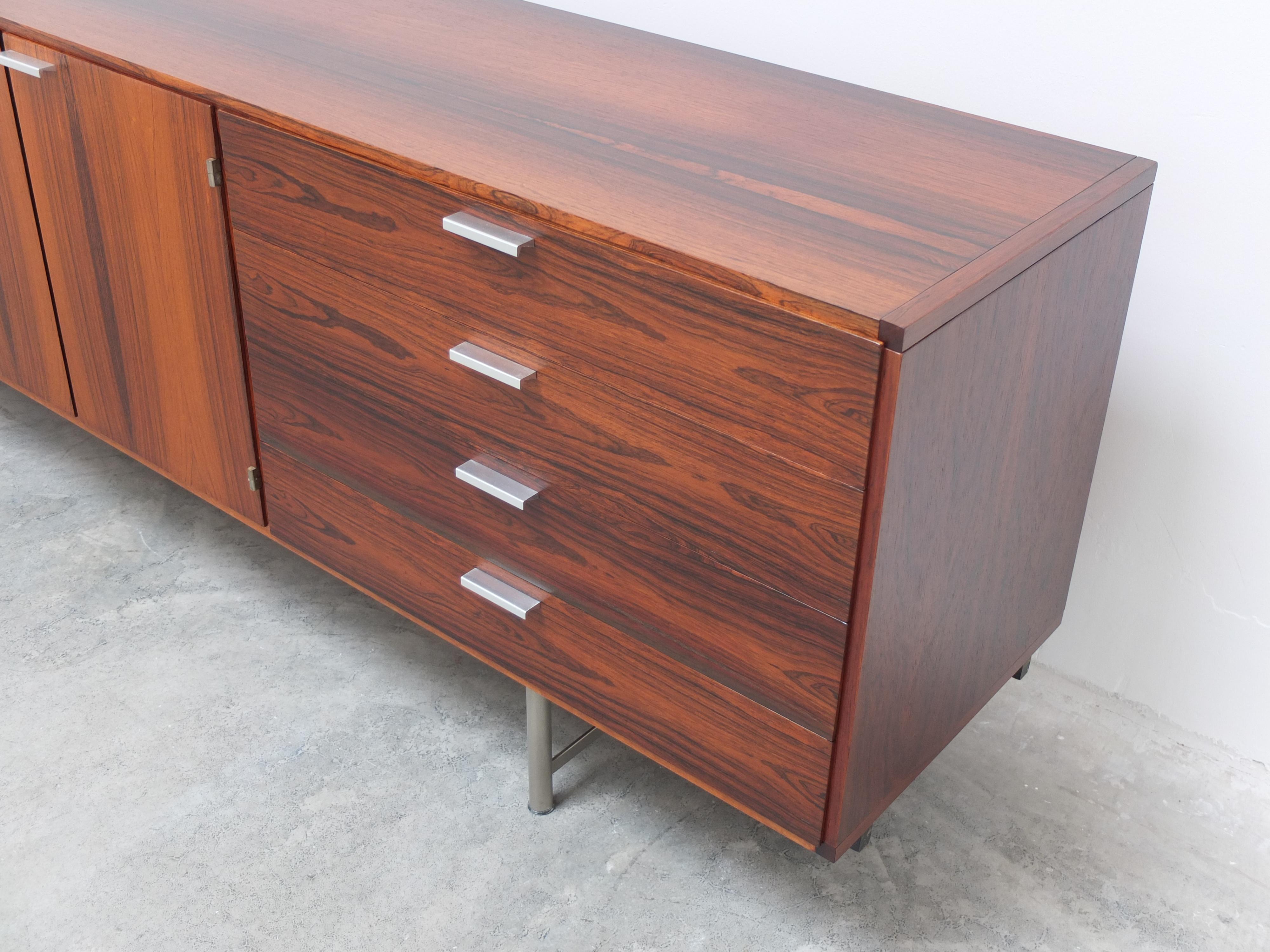 Rosewood 'CR Series' Sideboard by Cees Braakman for Pastoe, 1960s In Good Condition In Antwerpen, VAN