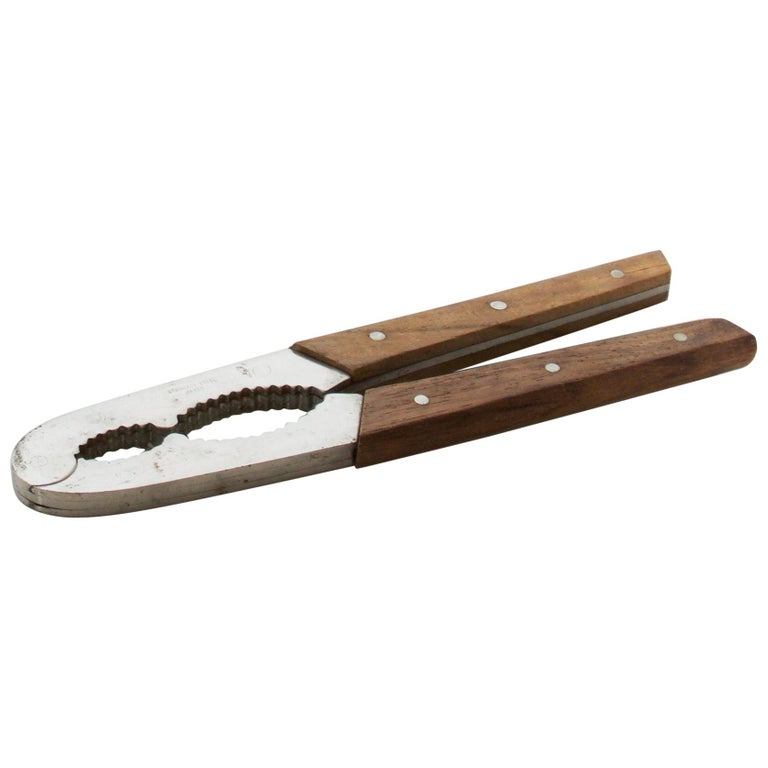 Rosewood Crab Cracker Nutcracker Stainless Steel by Dansk Made, Japan