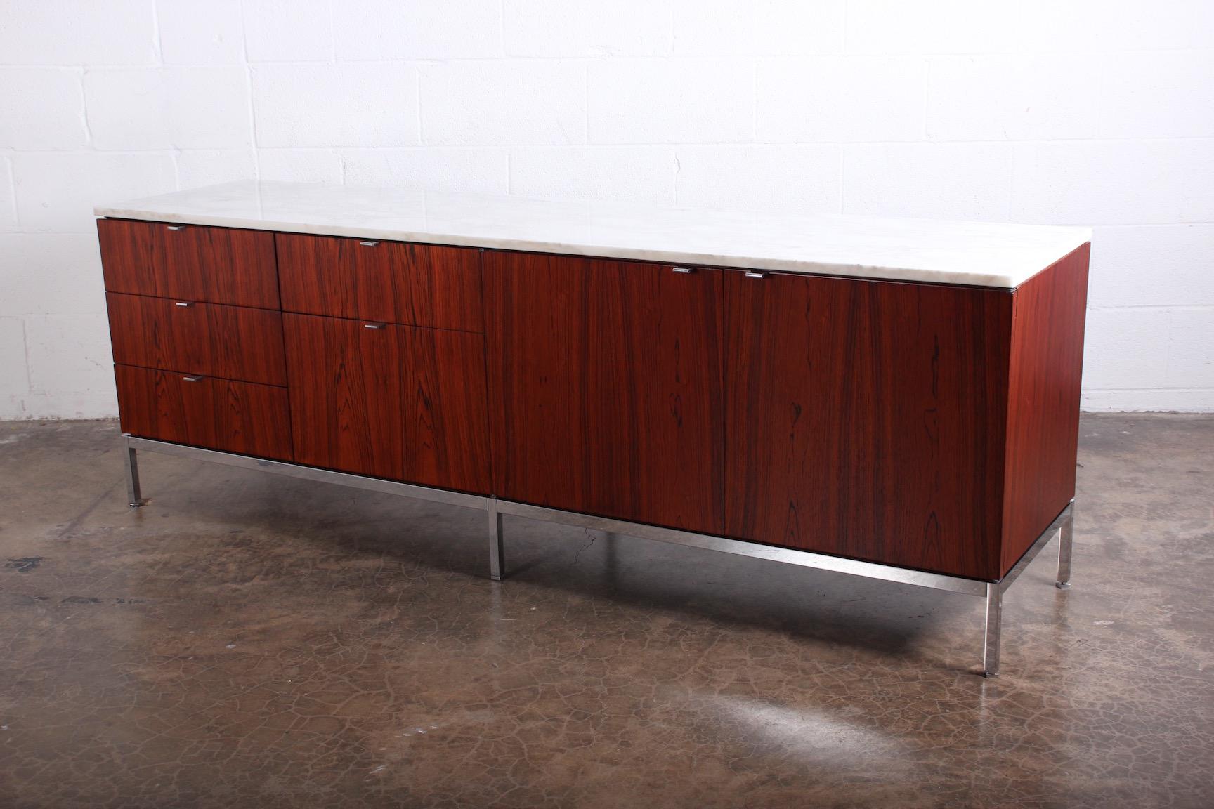 Rosewood Credenza by Florence Knoll 10