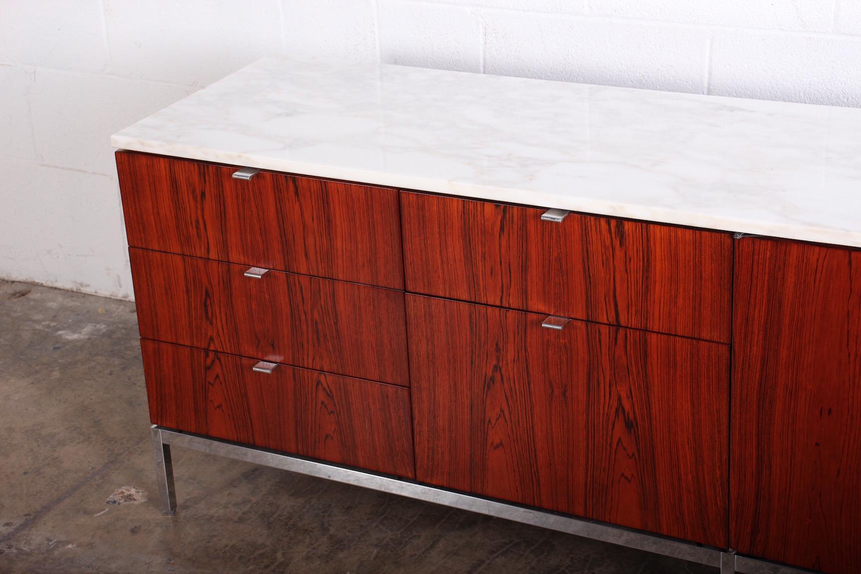 Rosewood Credenza by Florence Knoll 1