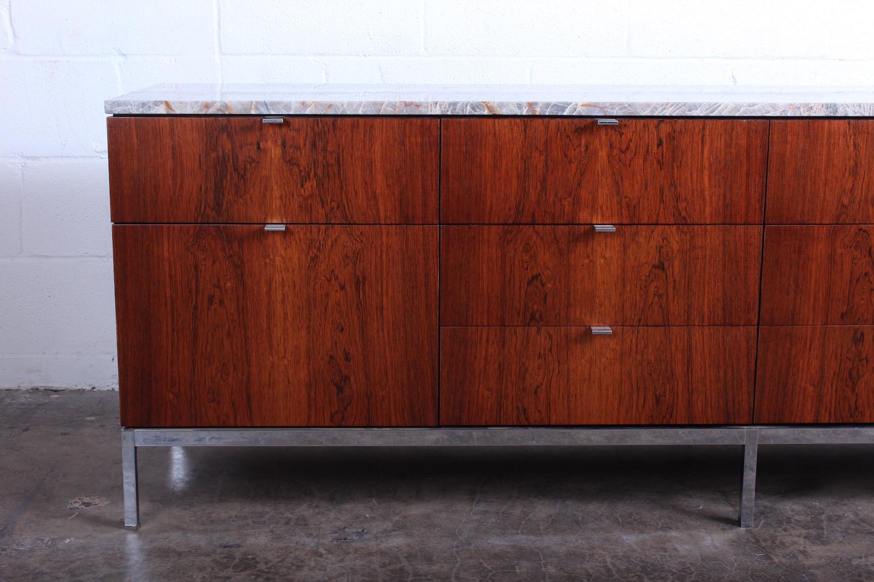 Rosewood Credenza by Florence Knoll 4