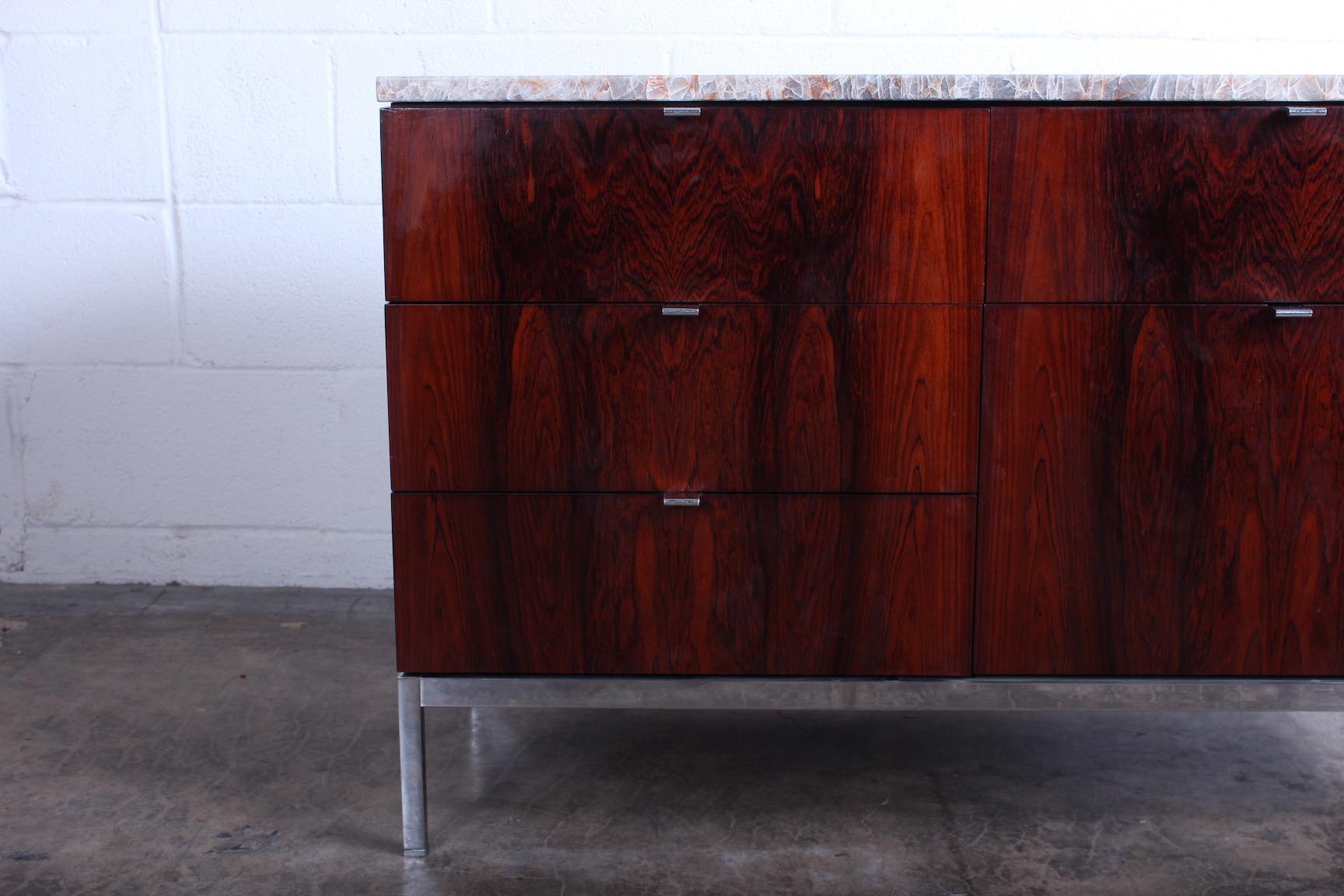 Rosewood Credenza by Florence Knoll 3