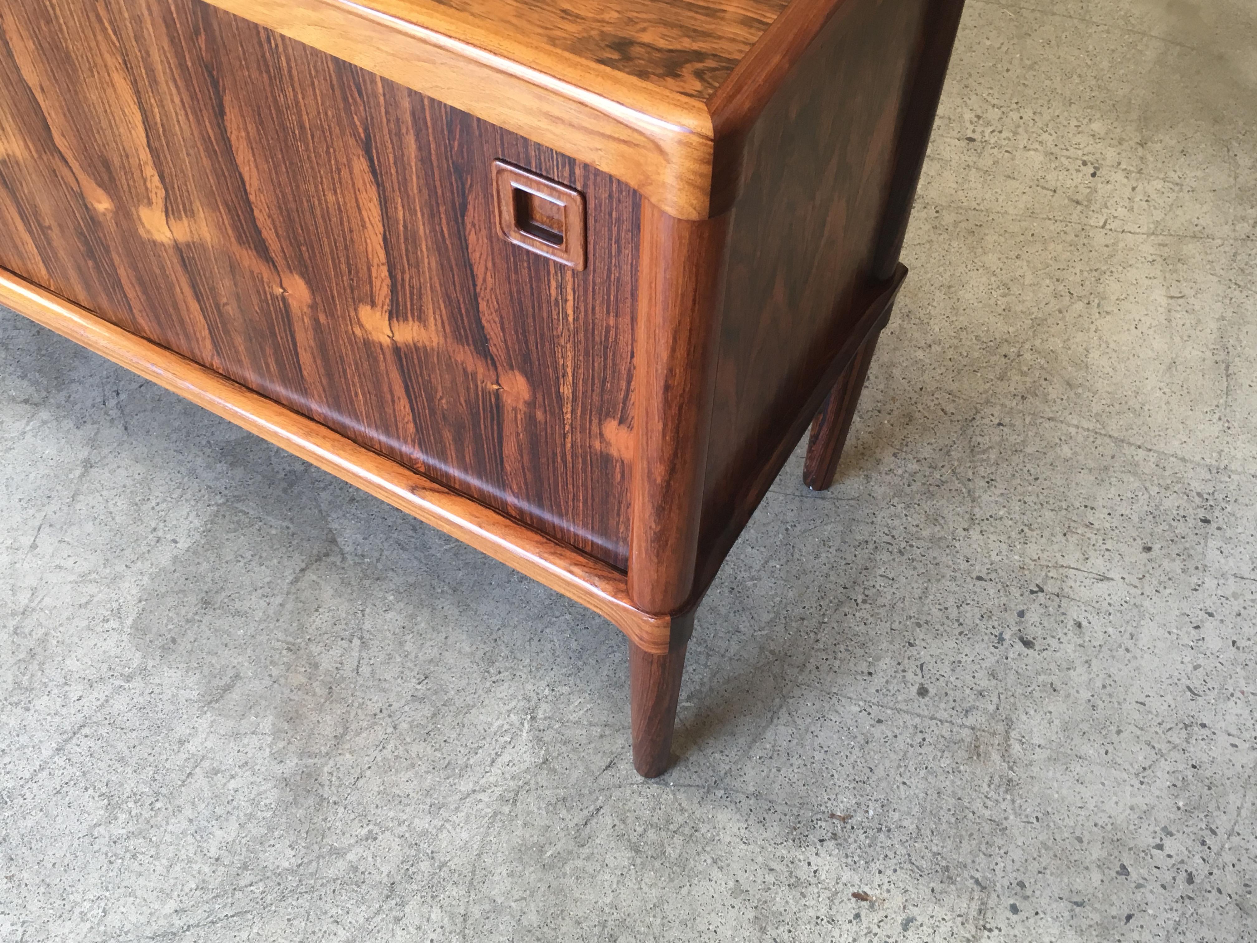 Wood Rosewood Credenza by Henry Walter Klein for Bramin