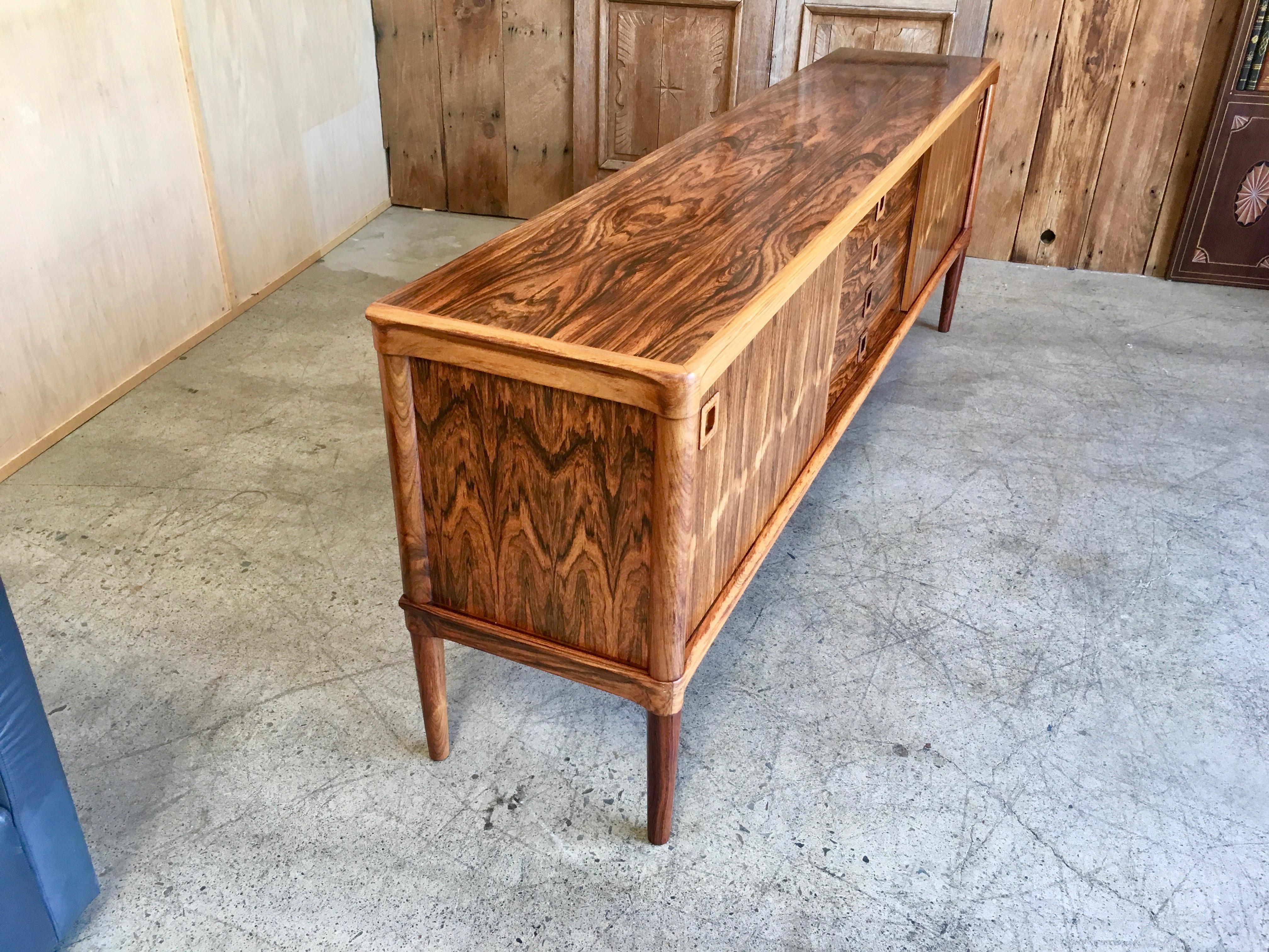 Rosewood Credenza by Henry Walter Klein for Bramin 1