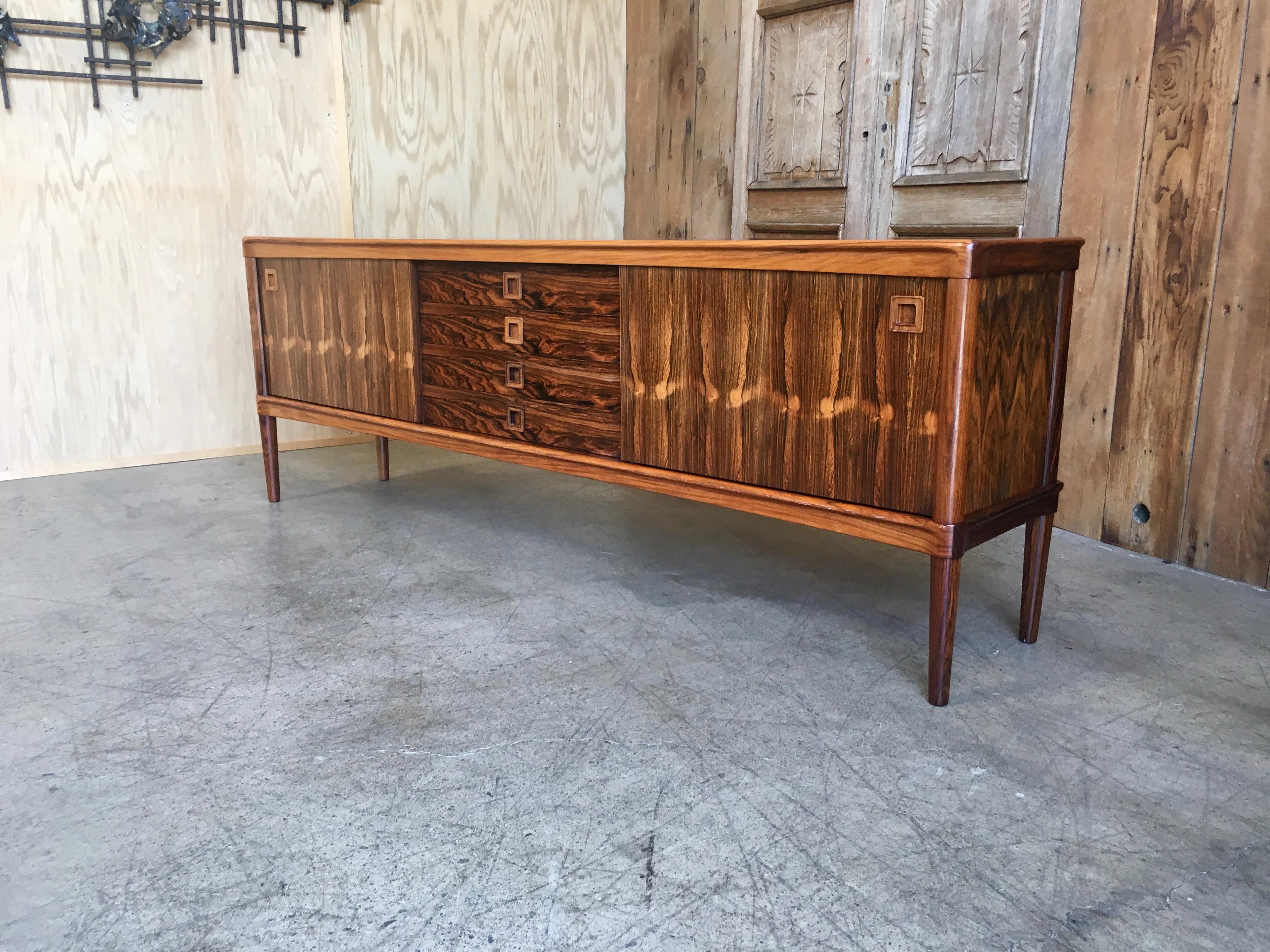 Rosewood Credenza by Henry Walter Klein for Bramin 2