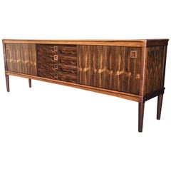 Rosewood Credenza by Henry Walter Klein for Bramin