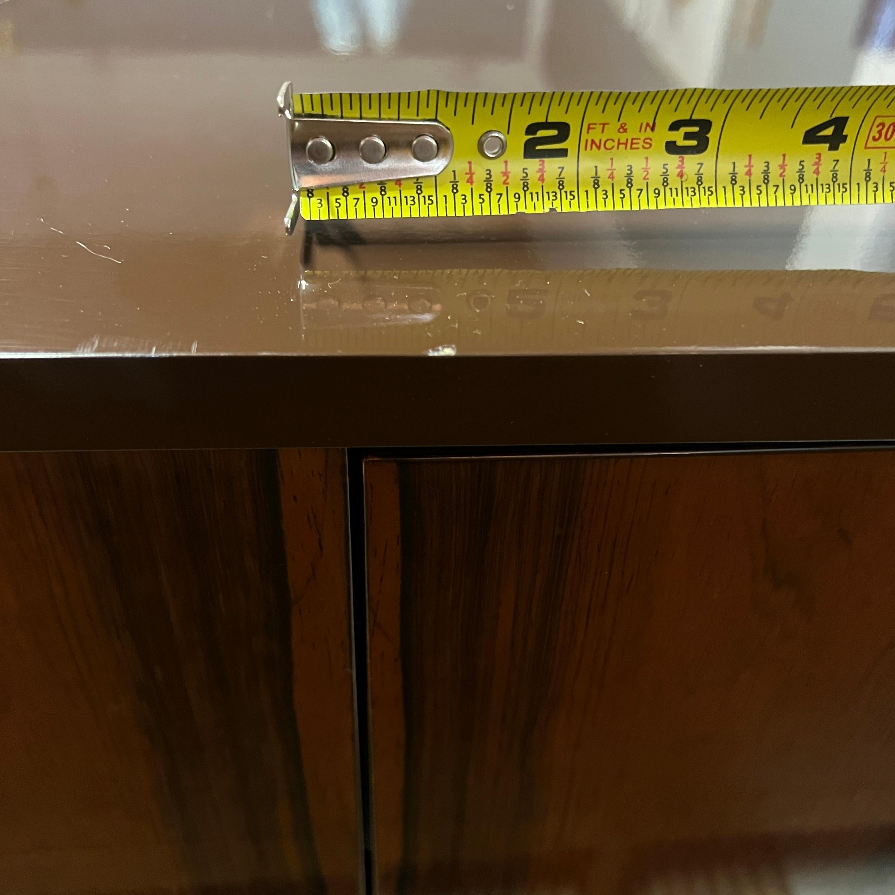 Rosewood Credenza by Maurice Villency In Fair Condition In San Francisco, CA