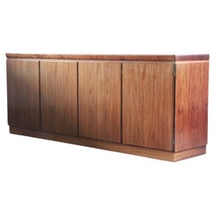 Rosewood credenza sideboard, Danish 1970s from Skovby