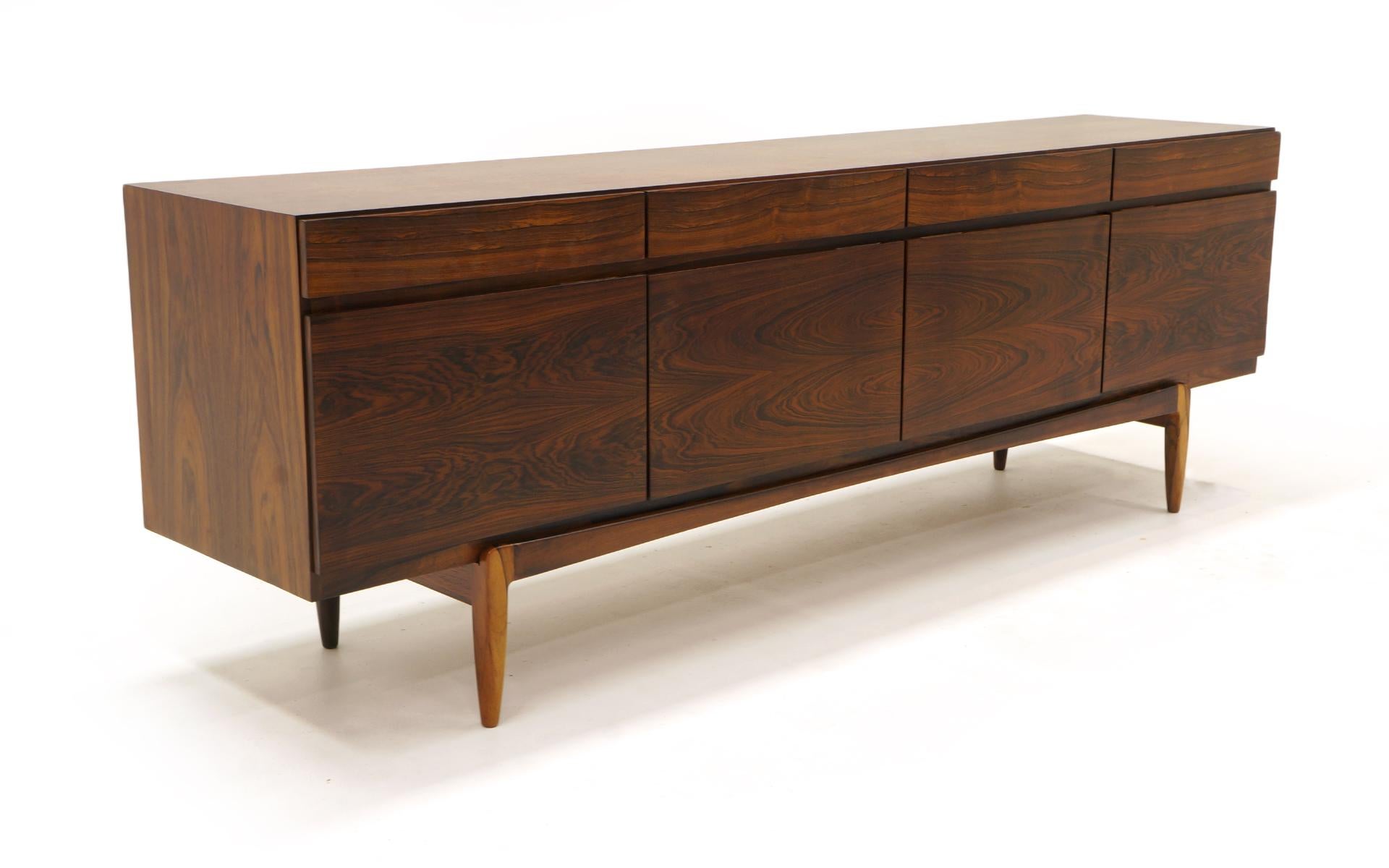 Scandinavian Modern Rosewood Credenza or Sideboard Model FA66 by Ib Kofod-Larsen