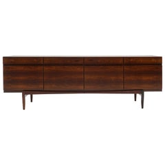 Rosewood Credenza/Sideboard Model FA66 by Ib Kofod-Larsen, Excellent Condition