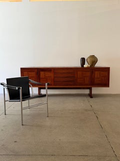 Credenza in palissandro con piano in piastrelle di ceramica, Poul H. Poulsen per Gangsø Møbler