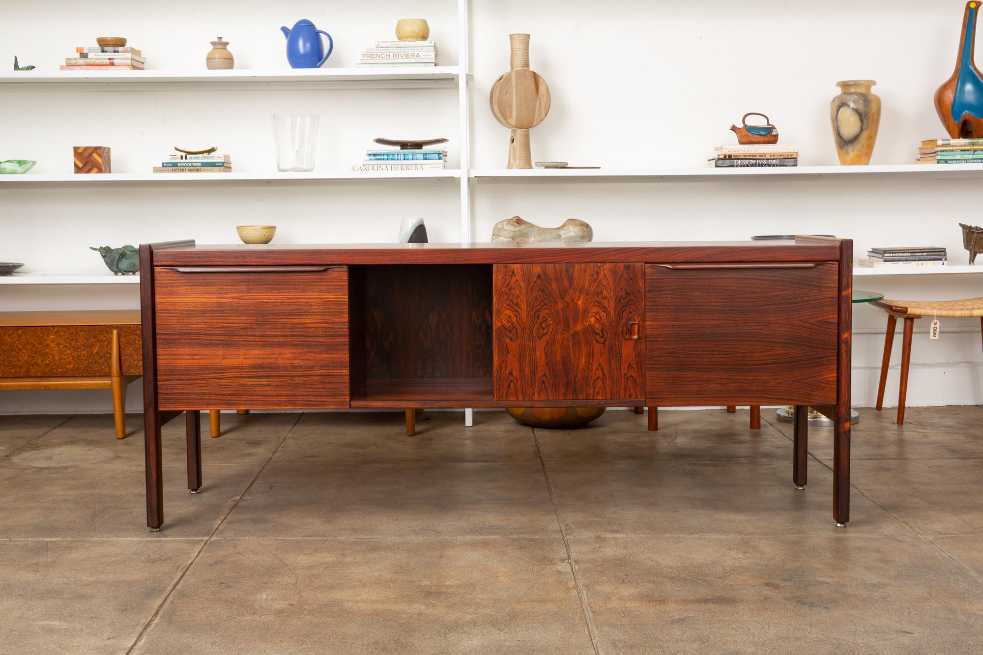 American Rosewood Credenza with File Drawers