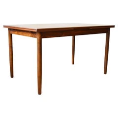 Rosewood Danish, Extendable Dining Table, 1960
s