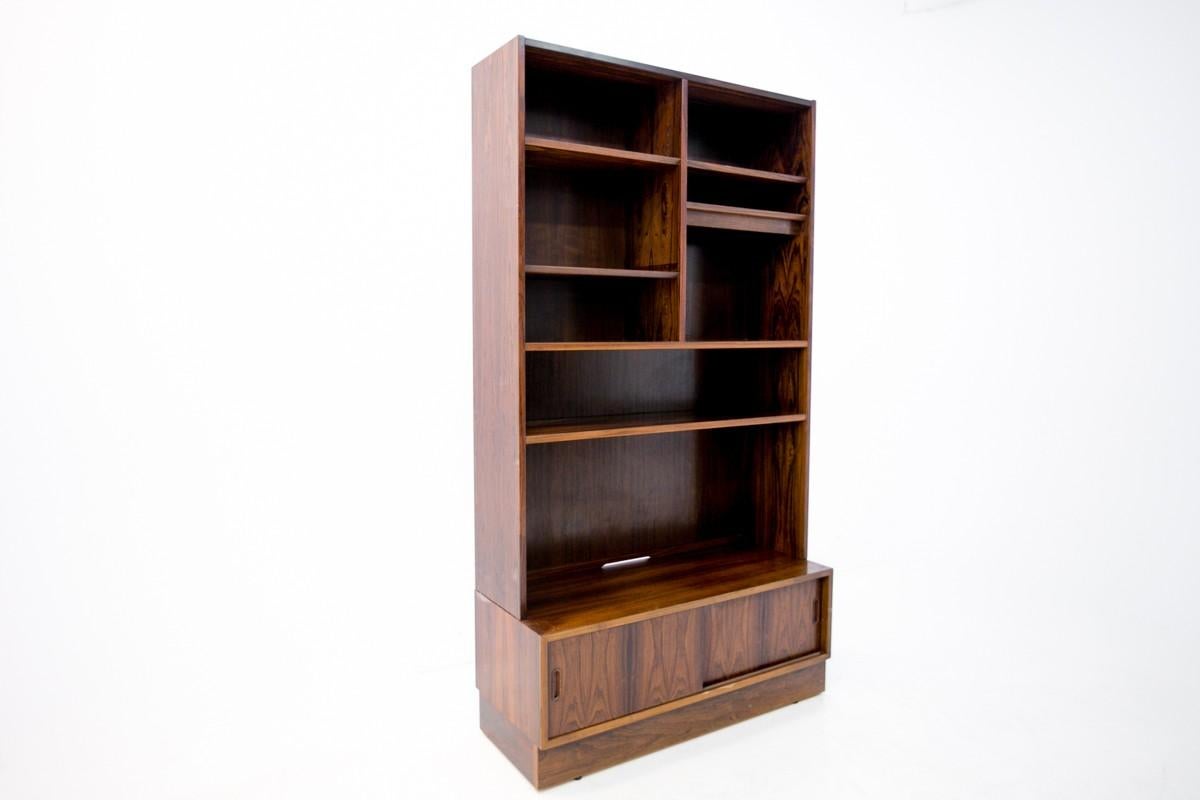 Bookcase from the 1960s. The furniture was produced in Denmark. Bookcase preserved in very good condition.