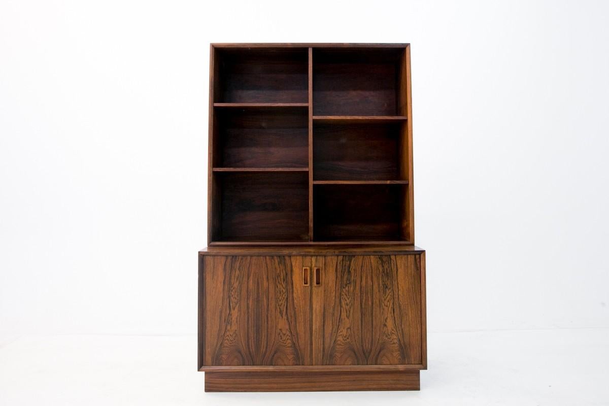 Mid-20th Century Rosewood Danish Bookcase For Sale