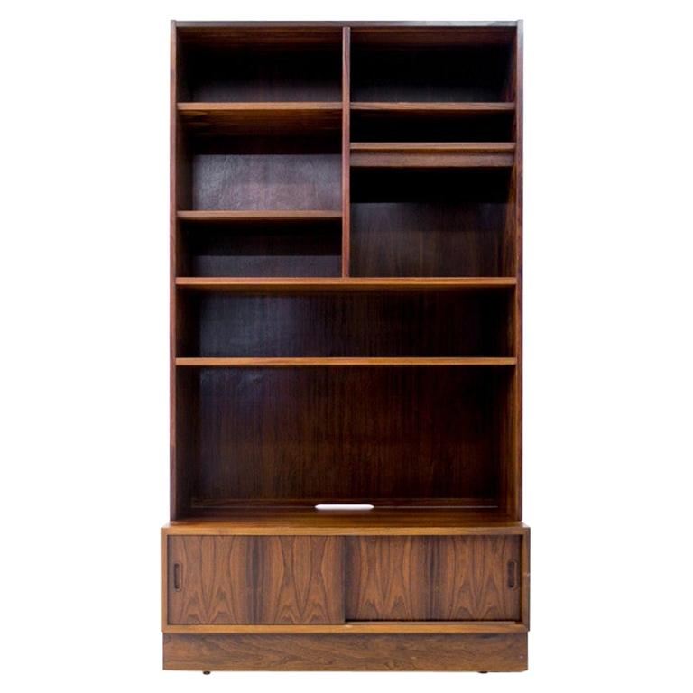 Rosewood Danish Bookcase