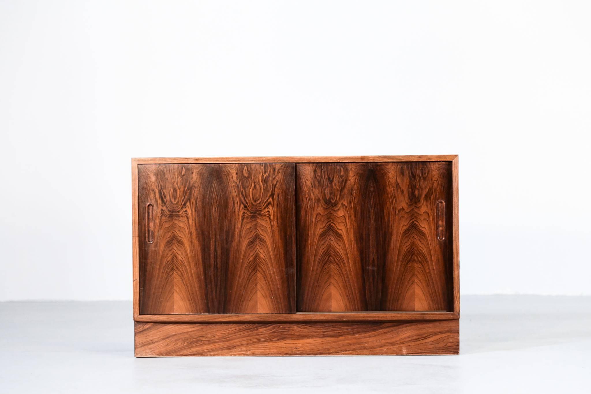 Rosewood Danish Bookcases by Poul Hundevad, 1970s Scandinavian 6