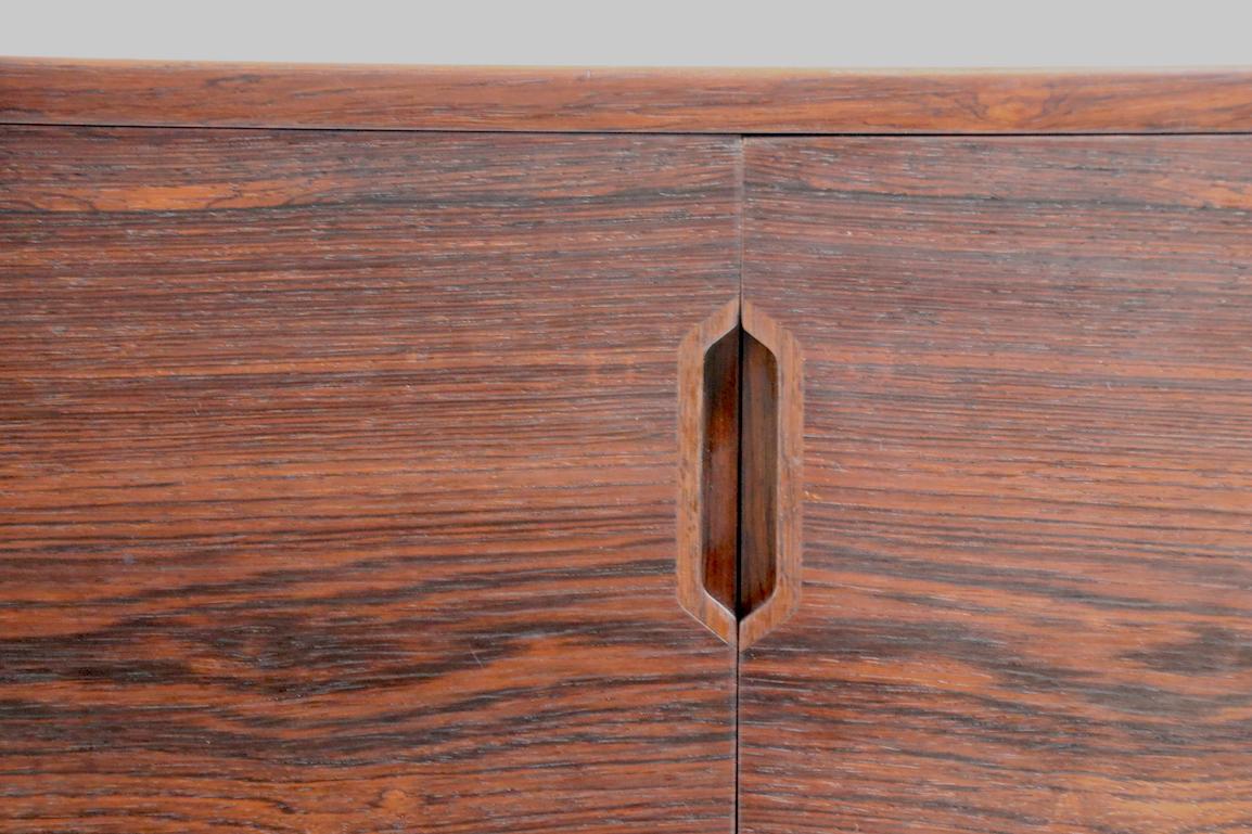 Rosewood Danish Cabinet Svend Langkilde by Lankilde Mobler for Illums Bolighus For Sale 5