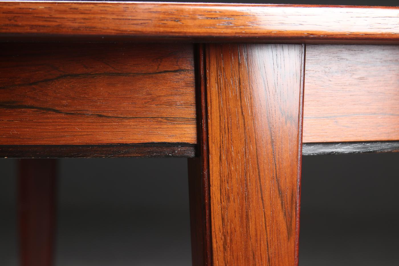 Mid-20th Century Rosewood Danish Dining Table by Omann Jun