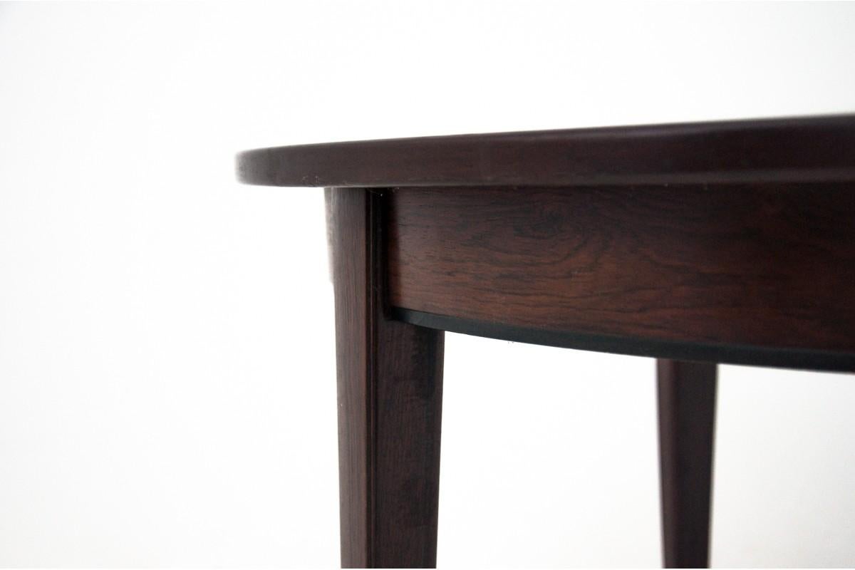 Rosewood Danish Dining Table by Omann Jun In Good Condition In Chorzów, PL