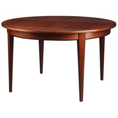 Rosewood Danish Dining Table by Omann Jun
