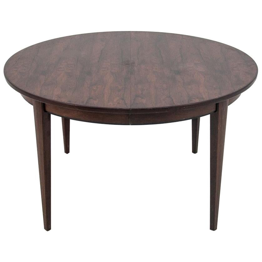 Rosewood Danish Dining Table by Omann Jun