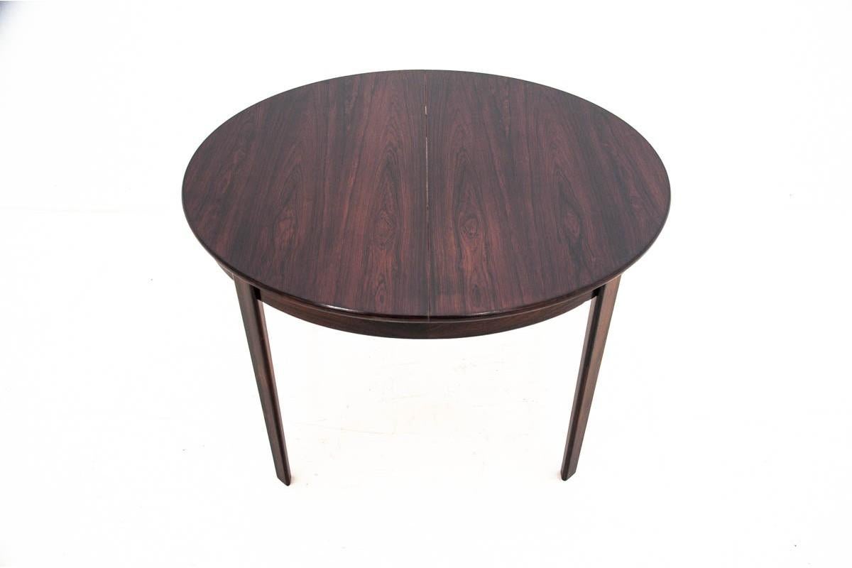 Mid-20th Century Rosewood Danish Dining Table Restored