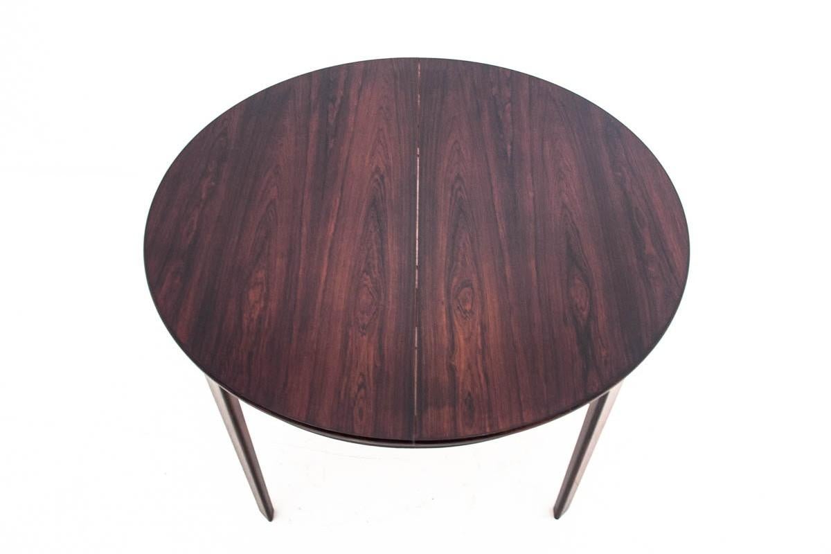 Rosewood Danish Dining Table Restored 4