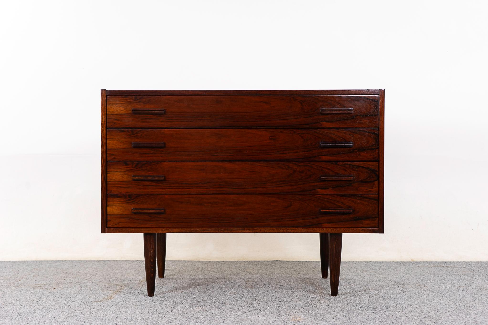 Rosewood Danish Dresser Bedside For Sale at 1stDibs